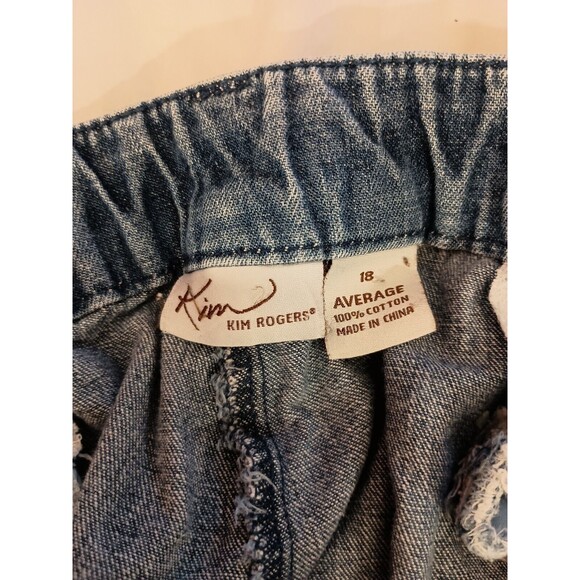 Kim Rogers Jeans Size 18 Average Blue - Picture 8 of 8